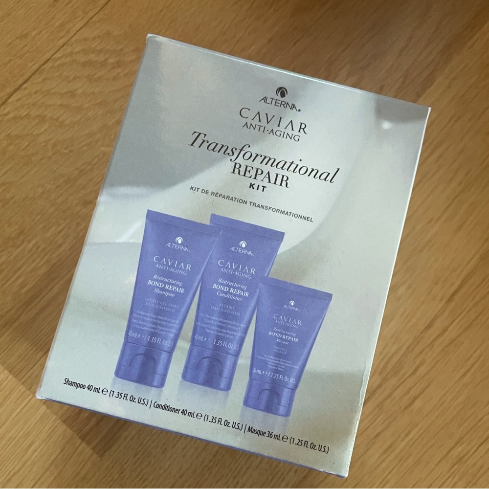 [NEW]Alterna Luxury Caviar Anti-Aging Restructuring Bond Repair Trial Kit